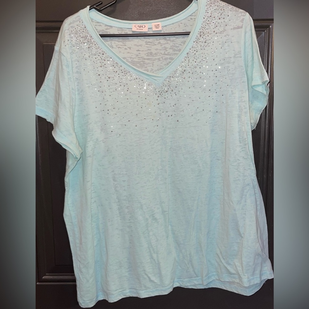 Cato’s shirt - (sheer) size 22/24W